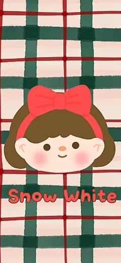 卡通 手机壁纸 可爱 格子 cr：柿子仔