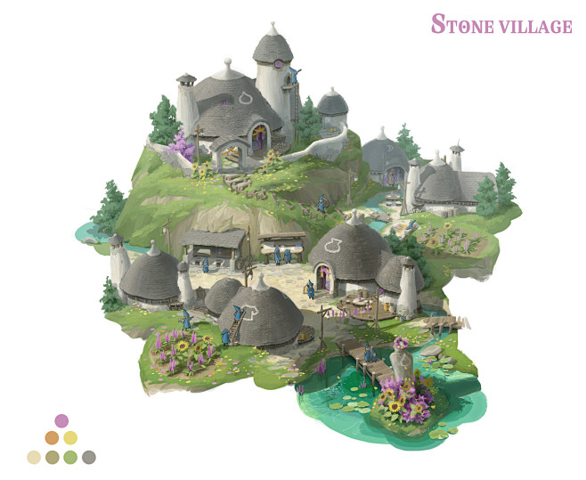 《Stone village》