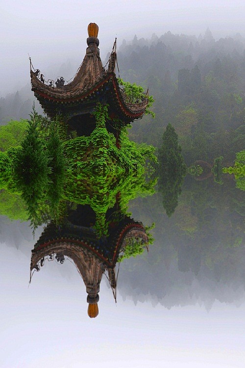 常春藤寺，西安，中国