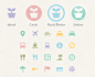 Cute Vector Icons Set