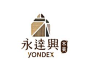 YONDEX logo   居家房屋＋負空間永字＋自由組合七巧板