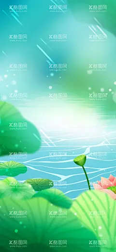 荷叶手绘插画元素  - 源文件下载【酷图网】荷叶,荷叶元素,荷叶素材,荷叶手绘,夏天,夏天背景,风景,夏季,美景,景色,美丽景色,自然,大自然,插画,手绘插画,卡通插画,插画背景,手绘背景,草地,草坪,河流,天空,蓝天,文艺,文艺气息,文艺感