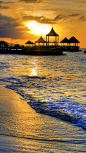  Sunset over Montego Bay, Jamaica