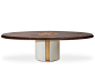 Oval table ELYSEE by HUGUES CHEVALIER