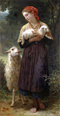 布格罗油画作品 William-Bouguereau-001 - budcs云芽酷 - 全球建筑与室内设计网