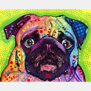 宠物波普艺术迪恩罗素