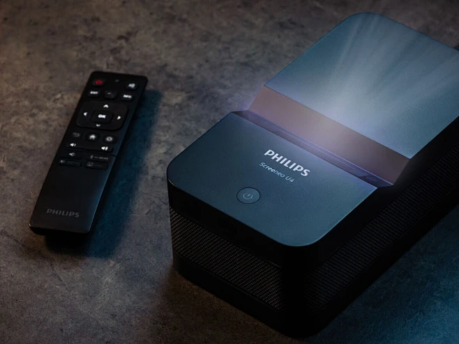 Philips Screeneo U4 ultra short throw projector gives you a huge screen ...