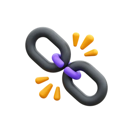 Link Error  3D Icon