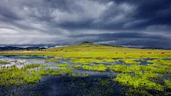 乌兰布统唯美壮丽的自然风景图片桌面壁纸
 1920x1080