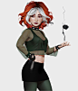 ArtStation - Rogue - XMen, Vimal Kerketta
