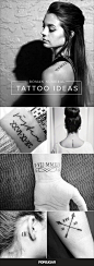 #tattoo##纹身##图案#Everyone has a number, date, or time that they find meaningful, whether it's a wedding anniversary, a loved one's birthday, or a lucky number.  Check out these ideas for design and placement!: 