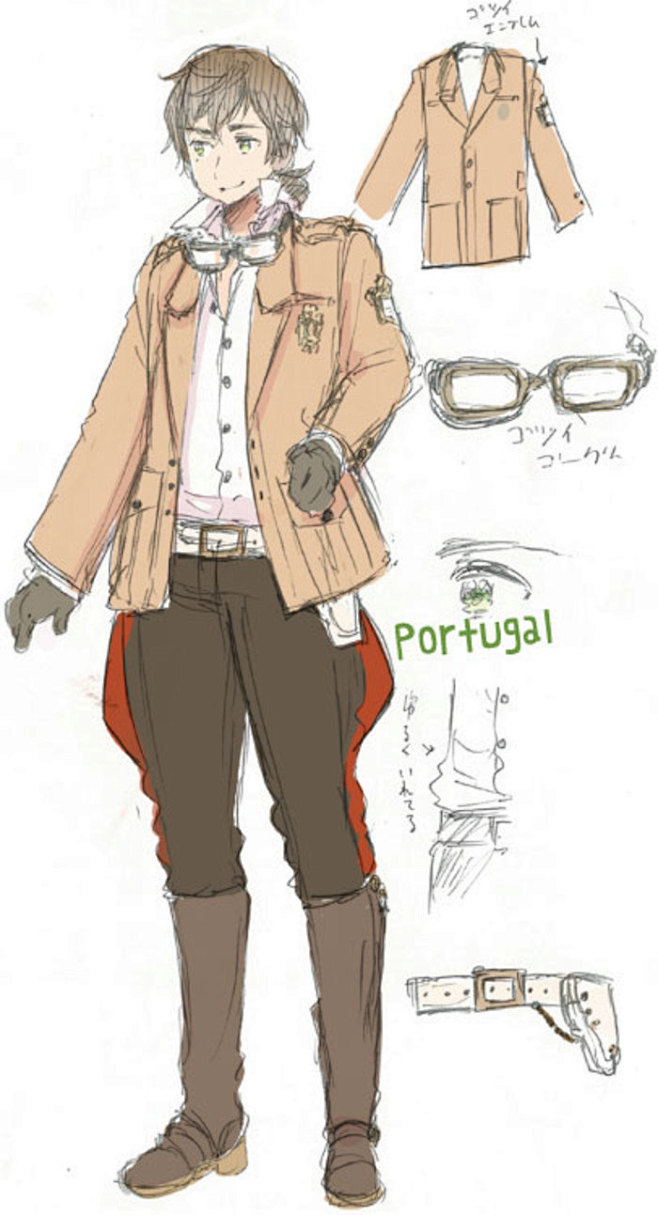 aph本家葡萄牙人设