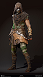 Spartan Berserker, Sabin Lalancette : I did the sculpting, game mesh, baking, texture painting for the outfit of the Spartan Berserker.<br/>All the incredible metal, leather and cloth shaders in the game we're developped by Mathieu Goulet.<br/&am
