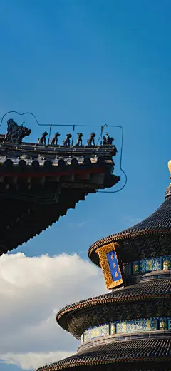 中国古建筑 风景 手机壁纸 背景图