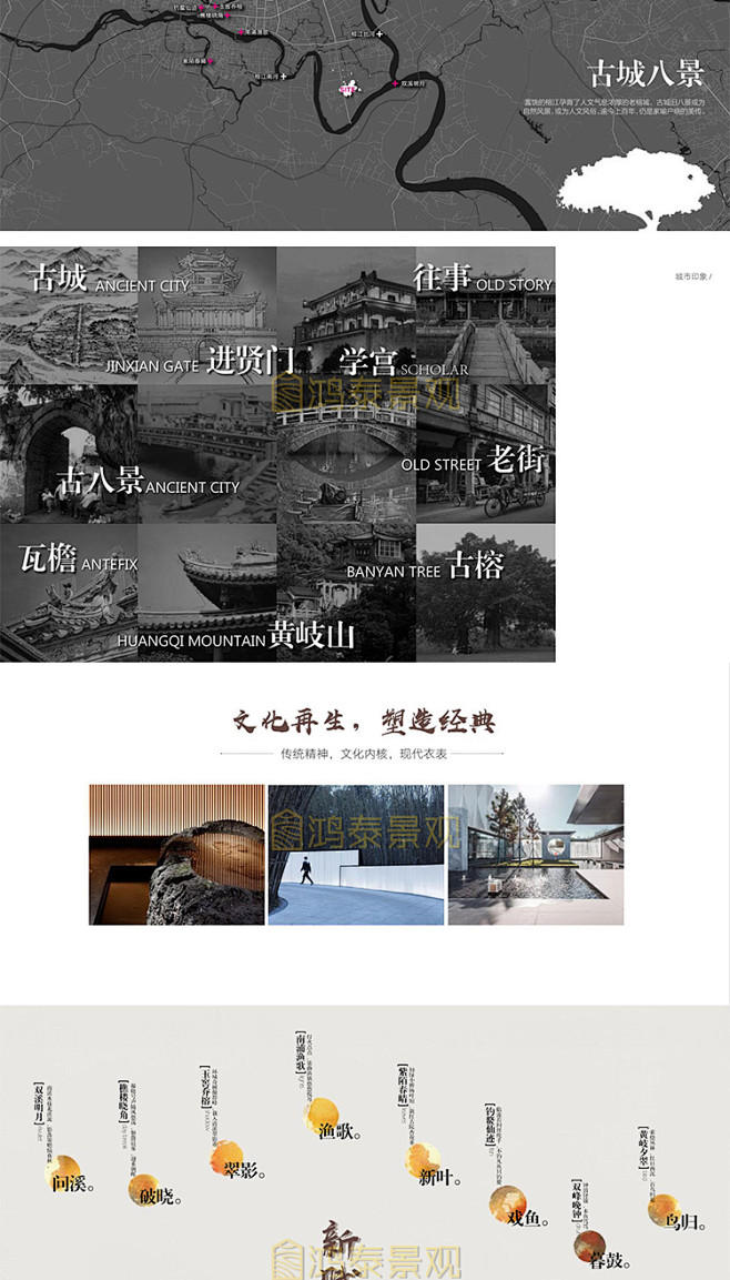 现代售楼部示范区景观设计方案文本资料新中...