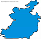 爱尔兰蓝色矢量地图爱尔兰地图|版图|办公用品|蓝色地图|欧洲国家|生活百科|矢量素材|手绘地图|画册排版图片|包装刀版图|中国版图|刀版图模板