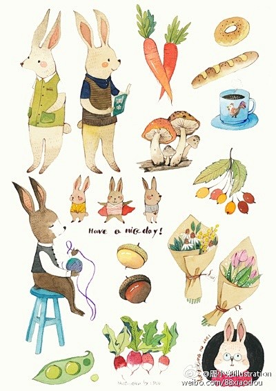 周小兜Illustration的微博_微...