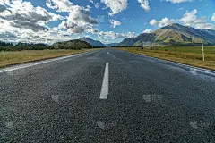 在山路上，阿瑟隘口，新西兰13