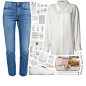 #AcneOutfit #Acne #WhiteBlouse #Jeans #WhiteSneakers #ChanelBag
@polyvore @polyvore-editorial