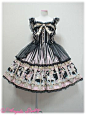 Bust:   88~112 cm     Waist:   69~93 cm   132J2-2768 Day Dream Carnival ティアードジャンパースカート  Length:   89 cm (+3 cm lace): 