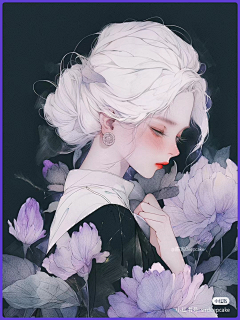 兔子乖怪采集到AI插画