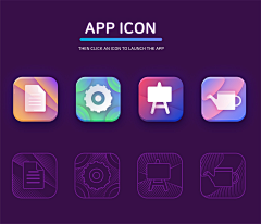 畾中學采集到ICON