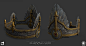 Shadow of War: Artifact Crown, Phil Liu : Responsible for modeling, texturing and engine implementation

Concept art by George Rushing