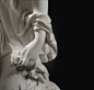 意大利雕塑家Pasquale Romanelli（1812 - 1887）1871年的作品《土耳其宫女》。高109cm。