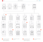 Mobile Visual Flowchart for OmniGraffle & Illustrator : Our new UX Kit is available for OmniGraffle and Illustrator / EPS. The Mobile App Visual Flowchart shows an app's architecture, interactions and layout in one pixel perfect deliverable.