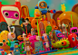 Plastic nation-part 1 : Mutant toys, rendered in 3D. A mix of well known characters and some of my own. Featuring Simpsons, LEGO, Adventure time, SuperMario Bros  and Futurama mutants.