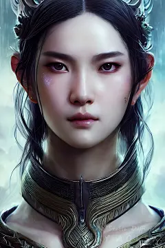 龙族美女古风玄幻原画
