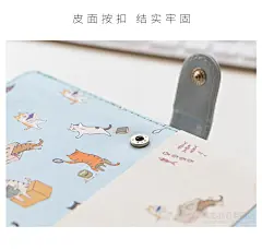 随身可爱笔记本手账本大学生小清新创意韩国文具厚小记事本便携文艺少女心小号个性卡通彩页插画日记本子手帐-tmall.com天猫