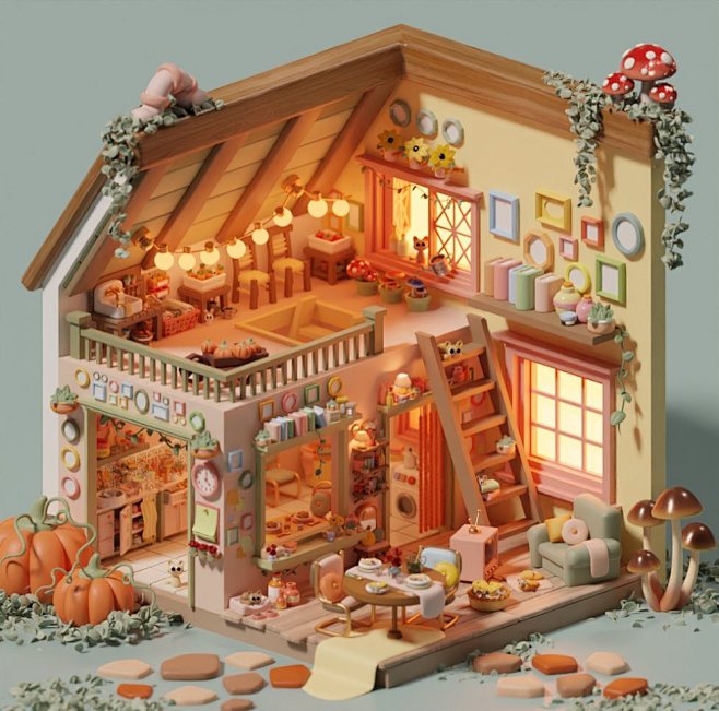 Low Poly • Isometric...