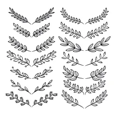 对称叶  - 源文件下载【酷图网】对称叶,叶,叶子,对称,黑白叶,简笔画,线稿,简约,黑白,植物,叶片,底纹,花纹,背景,创意,装饰,图案,森系,素描画,绘画,草,树叶,元素,插图,插画