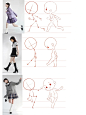 Q版人体动态合集_4_插画师花吟（报名中）_来自小红书网页版