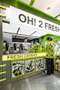 Behance 上的「Brand Identity Design for O2 Fresh Drinks」