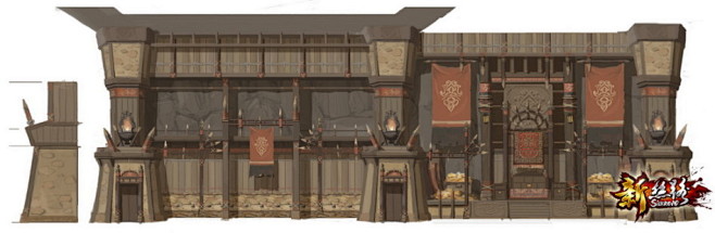 《新丝路》游戏原画
