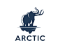 Artic标志  个人标志 猛犸象 大象 冰河世纪 北极 冰川 商标设计  图标 图形 标志 logo 国外 外国 国内 品牌 设计 创意 欣赏