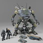 Age Of Mecha - Heavy Mech complete set, Michael Herm