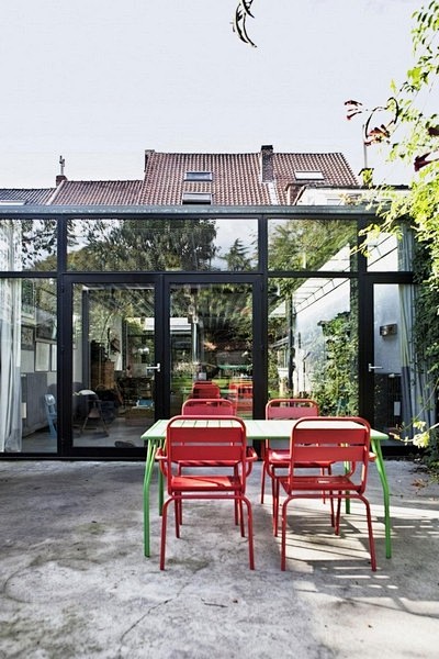 比利时PEBO公寓：田园混搭风的现代与自...