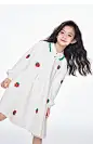 minipeace太平鸟童装衣服装2023春季新款草莓儿童裙子女童连衣裙-tmall.com天猫