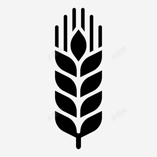 麦芽大麦啤酒图标 标志 UI图标 设计图片 免费下载 页面网页 平面电商 创意素材
