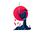 【扁平插画】来自最近非常火的追波大神 Gal Shir 的 iPad 手绘作品。（dribbble.com/galshir）设计秀 ​​​​