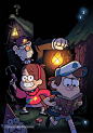 "Gravity Falls" - Key art