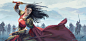 Water element 水元素, 枯死的伞菇 . : Character design of water element