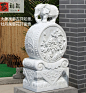 抱鼓石-大象-牡丹