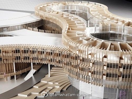 建筑模型！#设计参考素材# @每筑建文 ...