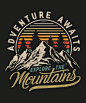 山脉大山户外探险旅游标志logo矢量图设计素材