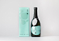 alcohol graphic design  Packaging packaging design Sake label design