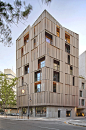 OHLAB fronts new residential complex in palma with sliding wood panels